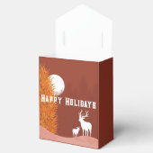 Happy Holidays - Personalisiert Gefallen Box Geschenkschachtel (Geöffnet)