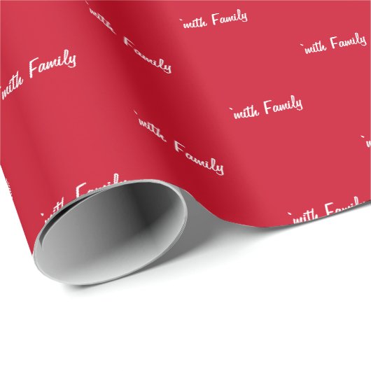 Happy Holidays Personalisiertes Geschenk Wrap HAMb Geschenkpapier (Rolleneckpunkt)