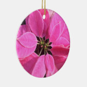 Happy Holidays Poinsettia Keramik Ornament (Rechts)