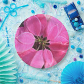 Happy Holidays Poinsettia Pappteller (Party)