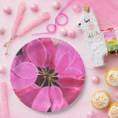 Happy Holidays Poinsettia Pappteller (Party)