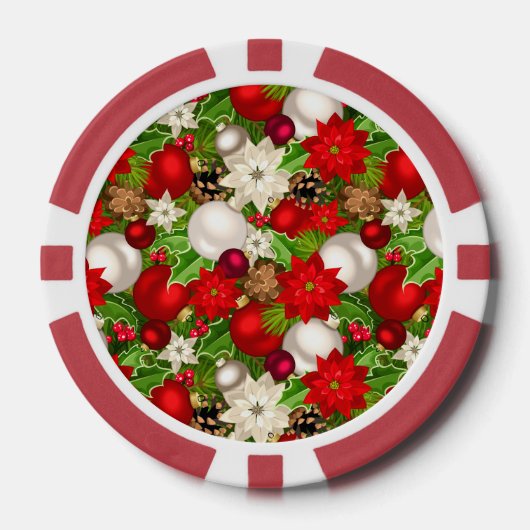 Happy Holidays Poker Chips (Vorderseite)