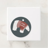 Happy Holidays Polar Bear Geschenkanhänger (Beispiel)