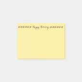 Happy Holidays Post-it® Notes by RoseWrites Post-it Klebezettel (Vorderseite)