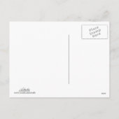 Happy Holidays Postcard Feiertagspostkarte (Rückseite)