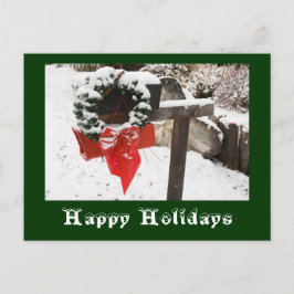 Happy Holidays Postcard Feiertagspostkarte