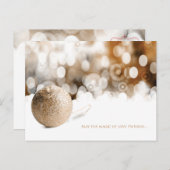 Happy Holidays Postcard Feiertagspostkarte (Vorne/Hinten)