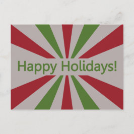Happy Holidays Postcard Feiertagspostkarte