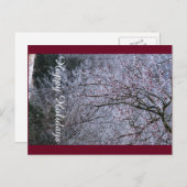 Happy Holidays Postcard Feiertagspostkarte (Vorne/Hinten)