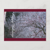 Happy Holidays Postcard Feiertagspostkarte (Vorderseite)