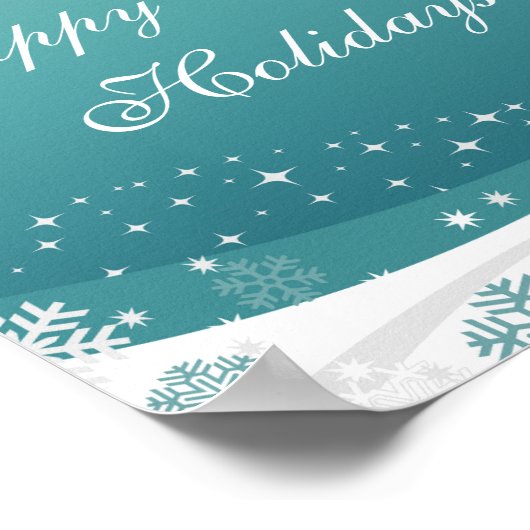 Happy Holidays Poster (Ecke)