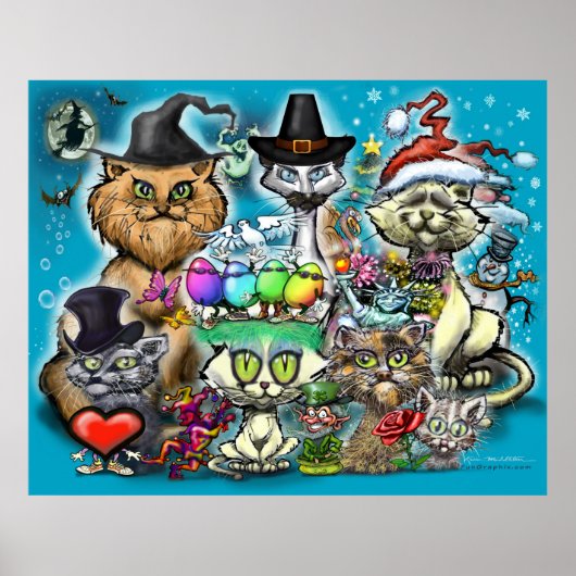 Happy Holidays Poster (Vorne)