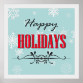 Happy Holidays Poster (Vorne)