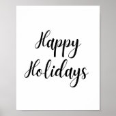 Happy Holidays Poster (Vorne)