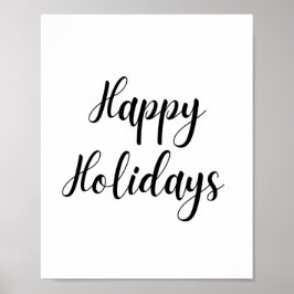 Happy Holidays Poster