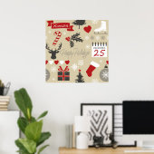 Happy Holidays Poster (Heimbüro)