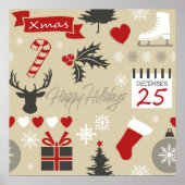 Happy Holidays Poster (Vorne)