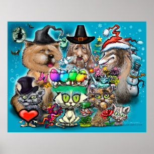 Happy Holidays Poster