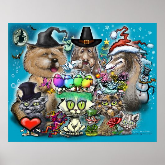 Happy Holidays Poster (Vorne)