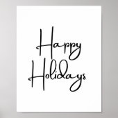 Happy Holidays Poster (Vorne)