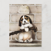 Happy Holidays Postkarte (Vorderseite)