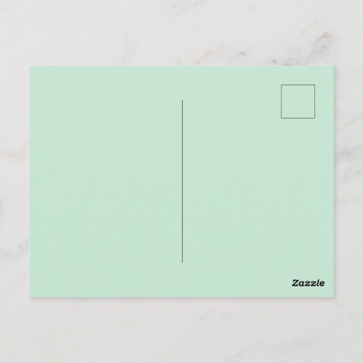 Happy Holidays Postkarte (Rückseite)