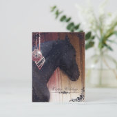 Happy Holidays - Postkarte (Stehend Vorderseite)