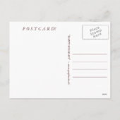 Happy Holidays - Postkarte (Rückseite)