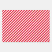 Happy Holidays - Red Christmas Patterns Geschenkpapier Set (Vorderseite 2)
