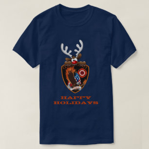 Happy Holidays Reindeer Clark Landkreis Nevada Feu T-Shirt