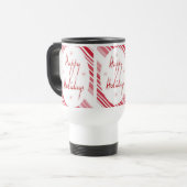 Happy Holidays Reisebecher (Vorderseite Links)