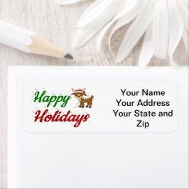 Happy Holidays Rentier Weihnachtsskript