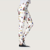 Happy Holidays Rentiers Leggings (Rechts)