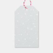 Happy Holidays | Retro Red Truck Geschenkanhänger (Rückseite)