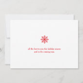 HAPPY HOLIDAYS SANTA CLAUS Corporate Business (Rückseite)