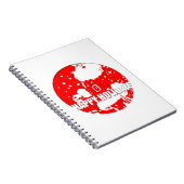 Happy Holidays - Santa Claus - Notizblock (Rechte Seite)