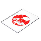 Happy Holidays - Santa Claus - Notizblock (Linke Seite)