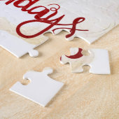Happy Holidays, Santa Claus Retro Puzzle (Seite)