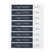 Happy Holidays Script Starry Night (Bogen)