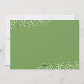 Happy Holidays Script Weihnachts-Foto Feiertagskarte (Rückseite)