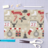 Happy Holidays Seidenpapier (Handwerk)
