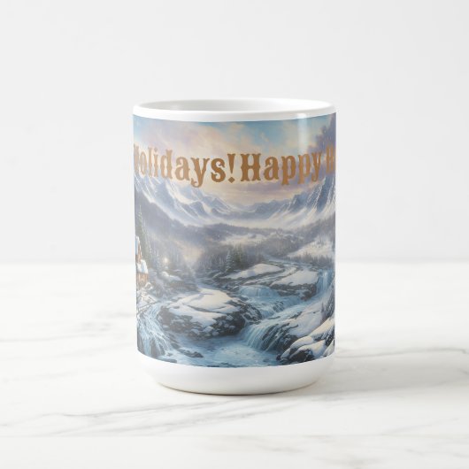 Happy Holidays Serie Kaffeetasse (Mittel)