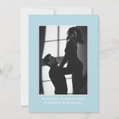 Happy Holidays Silver Glitzer Weihnachtsfotokarte (Rückseite)