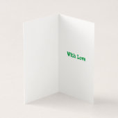 Happy Holidays Simple Christmas Card (Innenseite)