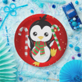 Happy Holidays Size: 9" Papier Teller (Party)