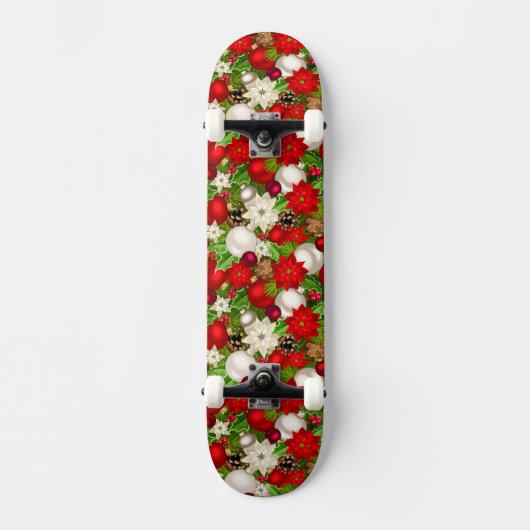 Happy Holidays Skateboard (Vorderseite)
