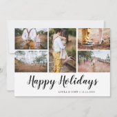 Happy Holidays | Skript | FOTO Dankeskarte (Vorderseite)