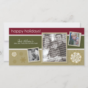 Happy Holidays Snowflake Sweet 3-Foto: 03 Feiertagskarte