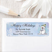 Happy Holidays Snowman (Insitu)