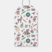 Happy Holidays Snowman Company Weihnachtsgeschenke Geschenkanhänger (Rückseite)